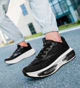 2026 Air Cushion Jogging Shoes Running Shoes Carbon Board Marathon Men Sports Breathable Lightweight Women's Nonskid Sneakers