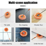 1.5/2M Ceiling Dust Removal Mop 360° Rotatable Mops Set , Wall Floor Tiles Windows Car Wash Mop