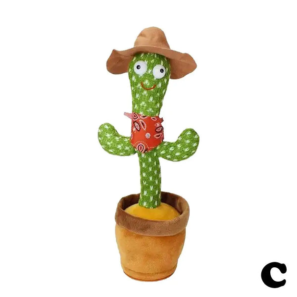 🌵 Brinquedo Interativo Cacto Dançante com Som e Luz! 🎉