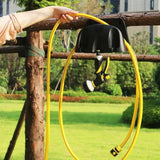 Garden Water Hose Holder, Wall Mount Hose Hanger, Heavy Duty Water Pipe Winding Fram, Hose Storage Organizer for Outdoor Yard
