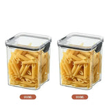 2/4PCS Sealed Jars Sets Stackable Kitchen Grain Srorage Sealed Containers Fridge Fresh Keep Boxes Seasoning Set Multigrain Tank