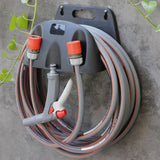 Garden Water Hose Holder, Wall Mount Hose Hanger, Heavy Duty Water Pipe Winding Fram, Hose Storage Organizer for Outdoor Yard