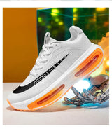 2026 Air Cushion Jogging Shoes Running Shoes Carbon Board Marathon Men Sports Breathable Lightweight Women's Nonskid Sneakers