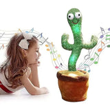 🌵 Brinquedo Interativo Cacto Dançante com Som e Luz! 🎉
