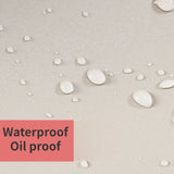 10M Kitchen Oil Proof Wallpaper Waterproof Self-Adhesive Stickers Cabinet Renovation Formaldehyde-free Mould-Proof Wall Decor