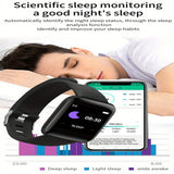Smartwatch Men Women Wristwatches Smart Watch Message Fitness Monitor Bracelet Birthday Gift Electronic Clock For Android IOS