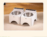 New Intelligent Infrared Sensing Cat Bowl Pet Cat Food Feeder, Automatic Lid Opening Feeder, Dust And Insect Proof