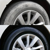 KJM Black Shiny Tire wax - durable, long-lasting protection and repair for all kinds of tires - prevents cracks and whitens