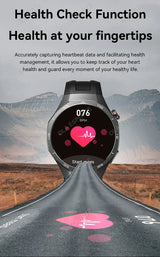 New Watch 5 Smart Watch 5 Pro Men HD AMOLED Screen GPS Heart rate Bluetooth Call IP68 Waterproof Man Smartwatch Holiday Gifts