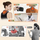 Electric Heating Wrist Guard 5 Levels Hot Compress Massage Wrist Brace Ankle Wrap Hand Foot Protector Rechargeable Wristband