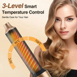 6 in 1 Professional Hair Dryer Hot Comb Set Professional Curling Iron Hair Straightener Styling Tool For Hair Dryer Household