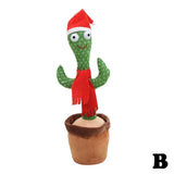 🌵 Brinquedo Interativo Cacto Dançante com Som e Luz! 🎉
