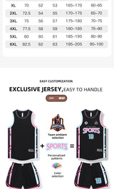 Adult Kid Basketball Jersey Customize Boy Girl Quick-drying Training Uniform Shirt Sportswear Child Tracksuit Sport Suit Clothes