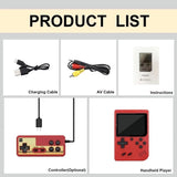 5 Colors Retro Classic Video Game Console Portable Mini Handheld 8-Bit LCD Kids Game Player Built-in 400 Games Consola Gifts