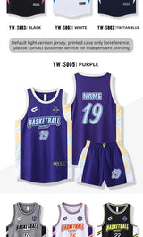 Adult Kid Basketball Jersey Customize Boy Girl Quick-drying Training Uniform Shirt Sportswear Child Tracksuit Sport Suit Clothes