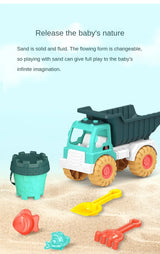Children Beach Sand Play Tool Set Sand Bucket Sieve Funnel Sand Shovel Sand Wagon Watering Can Summer Outdoor Toys for Kids