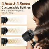 6 in 1 Professional Hair Dryer Hot Comb Set Professional Curling Iron Hair Straightener Styling Tool For Hair Dryer Household