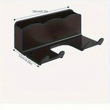 🚿 Soporte para Secador de Pelo | Estante de Baño sin Perforación | Organizador de Pared Reutilizable para Conducto de Aire y Accesorios
