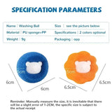 Laundry Balls Pet Hair Collector for Washing Machine Reusable Laundry Lint Catcher Removes Lint From Clothes Pet Cat Accessories