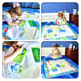 Oversized Magical Water Canvas pens Montessori Toys Learning Blanket Writing  Drawing Repeated Graffiti Painting  toy