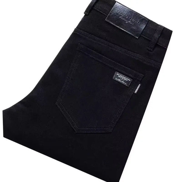 👖 Jeans Masculino de Trabalho — Reta, Elástico & Resistente 🔥