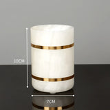 White Onyx Natural Marble Bathroom Accessories Set Gold Luxury Soap Dispenser Soap Dish Tray Toothbrush Holder Bathroom Set
