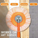 1.5/2M Ceiling Dust Removal Mop 360° Rotatable Mops Set , Wall Floor Tiles Windows Car Wash Mop