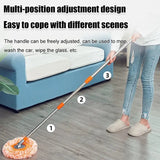 1.5/2M Ceiling Dust Removal Mop 360° Rotatable Mops Set , Wall Floor Tiles Windows Car Wash Mop