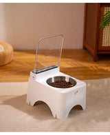 New Intelligent Infrared Sensing Cat Bowl Pet Cat Food Feeder, Automatic Lid Opening Feeder, Dust And Insect Proof