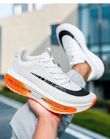 2026 Air Cushion Jogging Shoes Running Shoes Carbon Board Marathon Men Sports Breathable Lightweight Women's Nonskid Sneakers