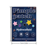 1400 pieces of multi-color star acne patches, facial acne patches, concealer acne patches, and pimples patches, ultra-thin