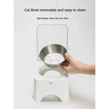 New Intelligent Infrared Sensing Cat Bowl Pet Cat Food Feeder, Automatic Lid Opening Feeder, Dust And Insect Proof