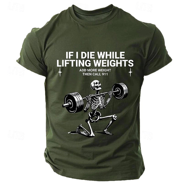 💪 Camiseta Fitness Masculina 2025 — Estampa Divertida 🏋️