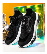 2026 Air Cushion Jogging Shoes Running Shoes Carbon Board Marathon Men Sports Breathable Lightweight Women's Nonskid Sneakers