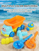 NEW Summer Beach Set Toys For Kids Digging Sand Plastic Bucket Watering Bottle Shovels Children Beach Water Game Toys Tools