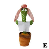 🌵 Brinquedo Interativo Cacto Dançante com Som e Luz! 🎉