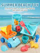 NEW Summer Beach Set Toys For Kids Digging Sand Plastic Bucket Watering Bottle Shovels Children Beach Water Game Toys Tools
