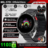 New T-Rex3 Ultra 1100mAh Battery Smart Watch GPS Track Compass IP69K Waterproof Sports tracker Outdoors Military Smartwatches