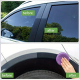 KJM Black Shiny Tire wax - durable, long-lasting protection and repair for all kinds of tires - prevents cracks and whitens