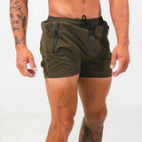 Sports Quick Drying Shorts Summer Spot Mid-waist Male Adult Per Capita Size No Lining Three Minute Shorts Plain Board