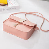 Contrast Women Shoulder Bag Simple Pearl Pendant Luxury Designer Handbag Messenger Bag Small Square Crossbody Mobile Phone Purse