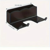 🚿 Soporte para Secador de Pelo | Estante de Baño sin Perforación | Organizador de Pared Reutilizable para Conducto de Aire y Accesorios