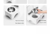 New Intelligent Infrared Sensing Cat Bowl Pet Cat Food Feeder, Automatic Lid Opening Feeder, Dust And Insect Proof