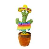 🌵 Brinquedo Interativo Cacto Dançante com Som e Luz! 🎉