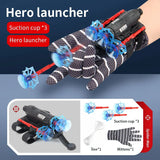 🕷️ Juguete de Muñeca Spiderman con Guante Lanzador | Figuras de Acción Anime para Niños y Coleccionistas