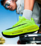 2026 Air Cushion Jogging Shoes Running Shoes Carbon Board Marathon Men Sports Breathable Lightweight Women's Nonskid Sneakers