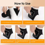 Electric Heating Wrist Guard 5 Levels Hot Compress Massage Wrist Brace Ankle Wrap Hand Foot Protector Rechargeable Wristband