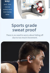Wireless Bluetooth 5.2 Headset Neck Hanging Stereo Noise Reduction Earphones Universal Sport Headset With Mic For iPhone Samsung