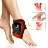 Electric Heating Wrist Guard 5 Levels Hot Compress Massage Wrist Brace Ankle Wrap Hand Foot Protector Rechargeable Wristband