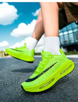 2026 Air Cushion Jogging Shoes Running Shoes Carbon Board Marathon Men Sports Breathable Lightweight Women's Nonskid Sneakers